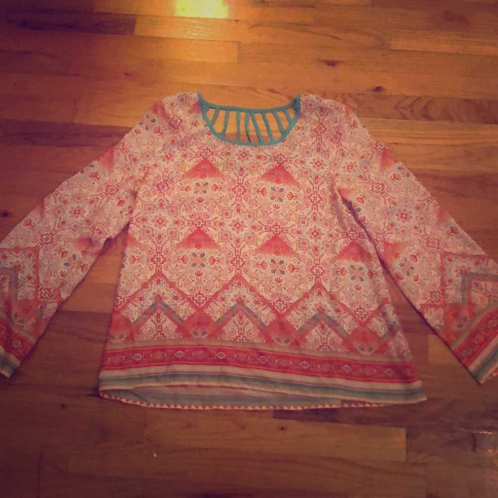 Altered State Pattered Blouse